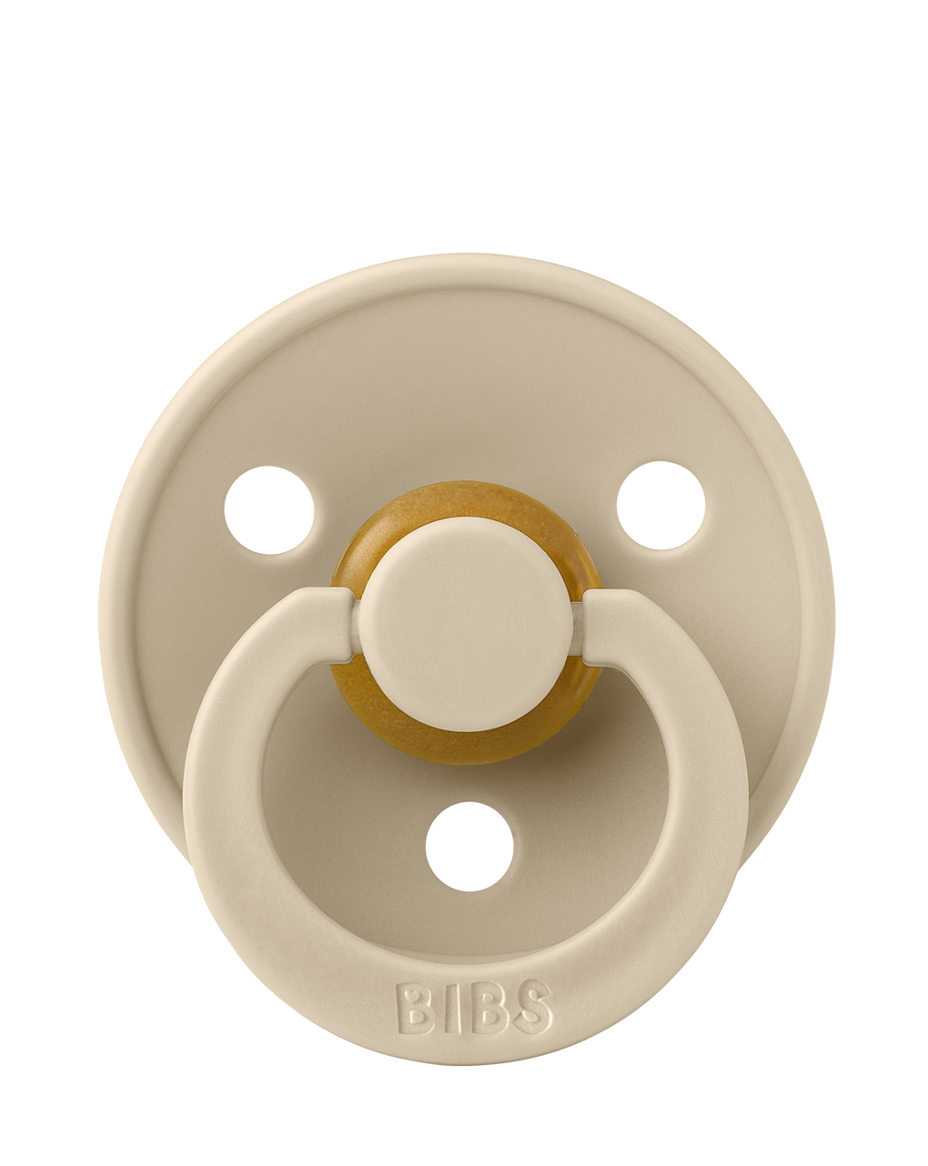 Set 2 ciucci tettarella anatomica in gomma naturale 6/18 mesi - colore vaniglia e cloud - bibs