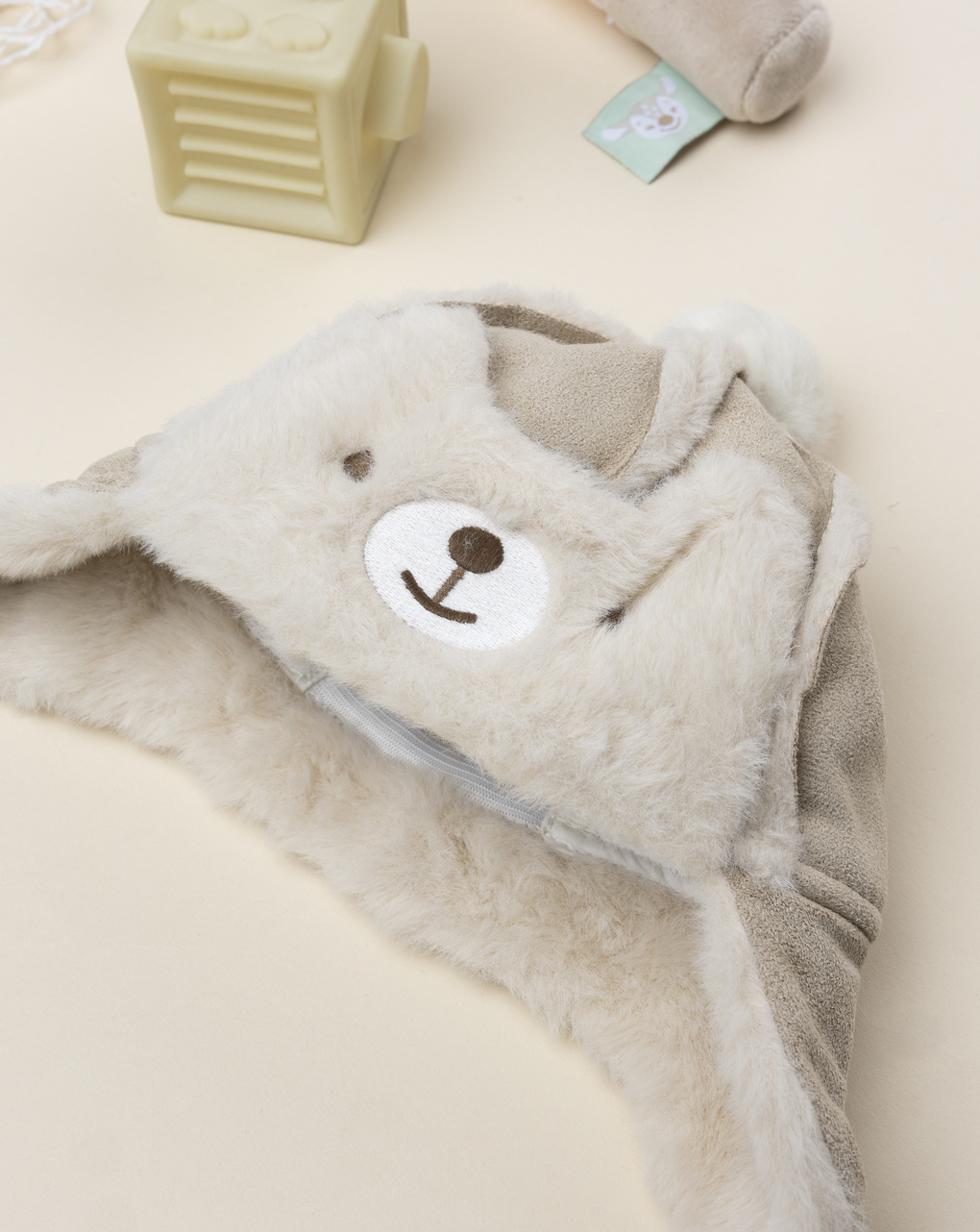 Cappello neonato orsetto