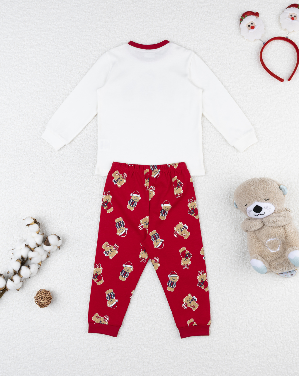 Pigiama famiglia natalizio bimbo orsetti