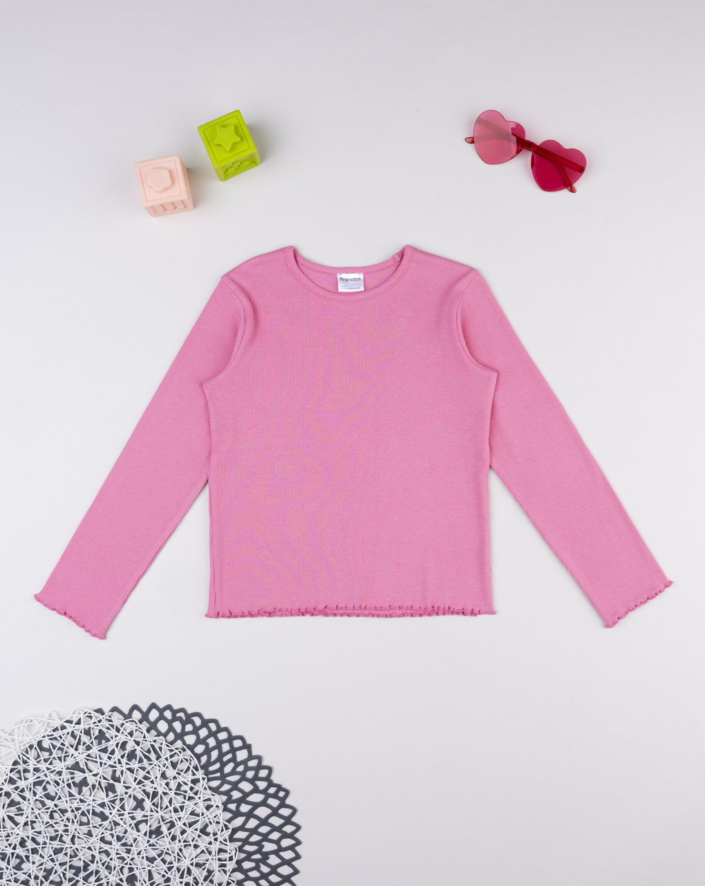 T-shirt bambina rosa