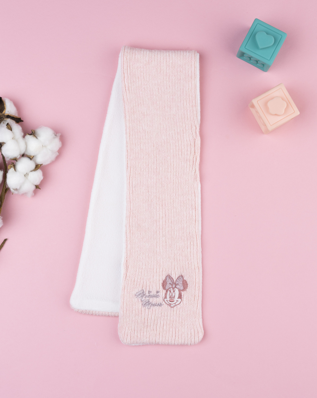 Sciarpa bimba rosa disney minnie