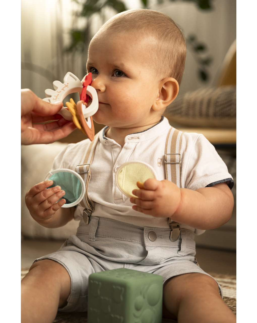 Anelli dei profumi sensoriali – 0+ mesi – sophie la girafe