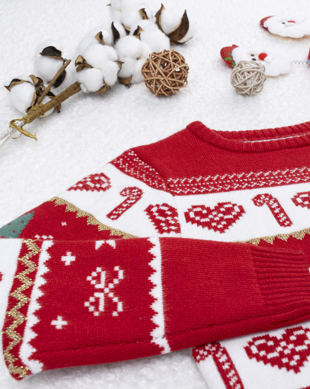 Maglione tricot natale bambina