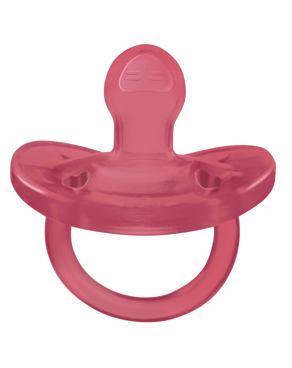 Gommotto silicone rosa 16-36 mesi 2 pezzi - chicco