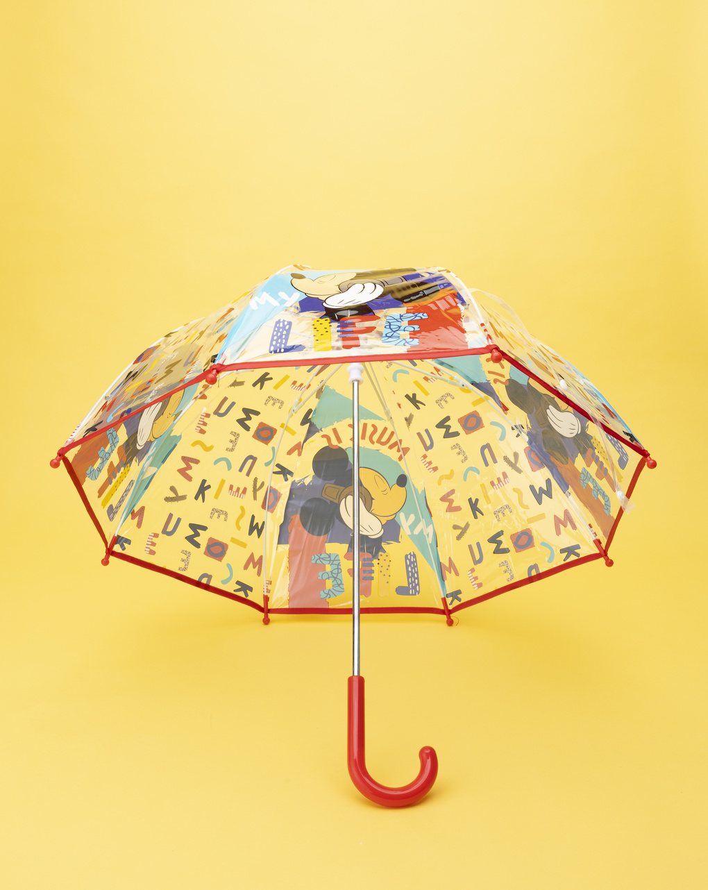 Ombrello pioggia bambino disney topolino