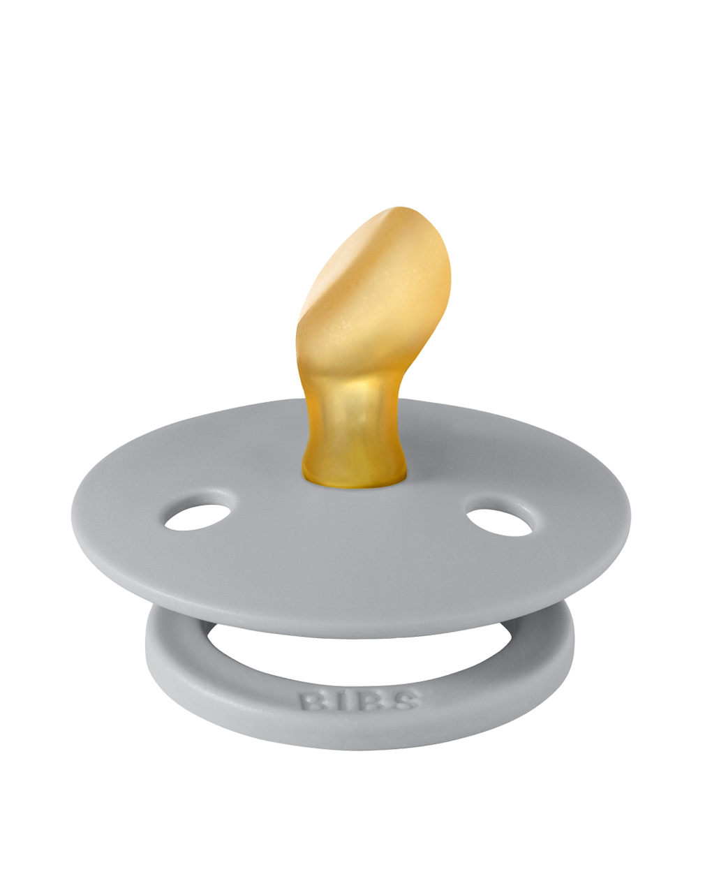 Set 2 ciucci tettarella anatomica in gomma naturale 0/6 mesi - colore vaniglia e cloud - bibs