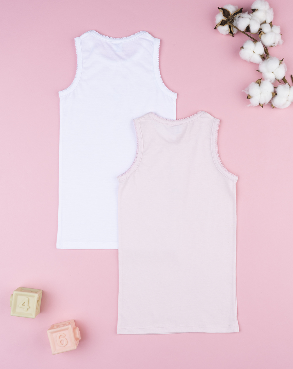 Pack 2 canotte minnie bambina