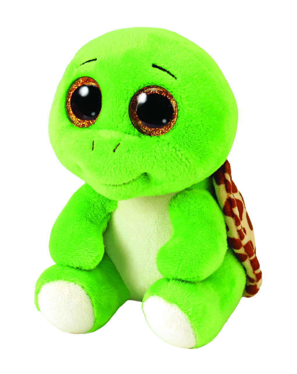 Boos - turbo la tartaruga con occhioni dorati glitterati - 15 cm -3+ -