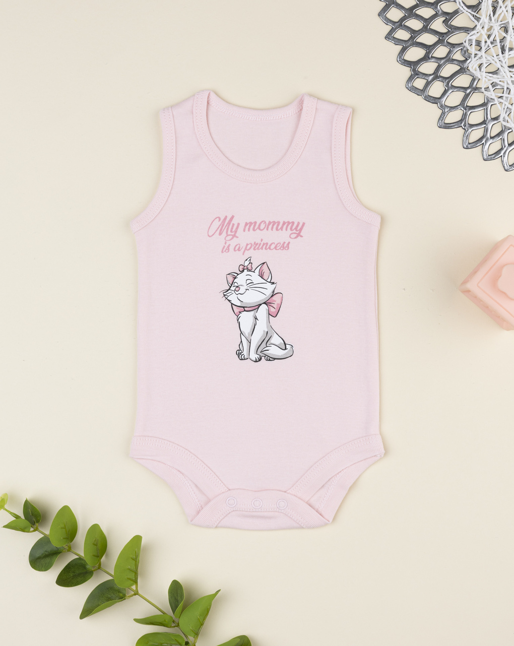 Body neonata rosa disney minou