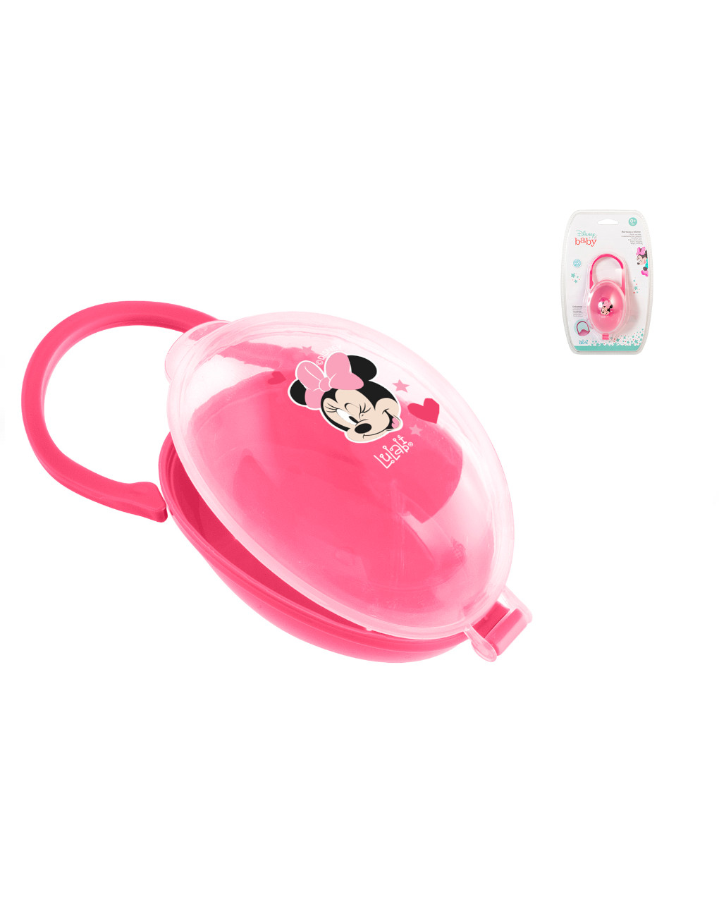 Porta ciuccio minnie icon disney - lulabi