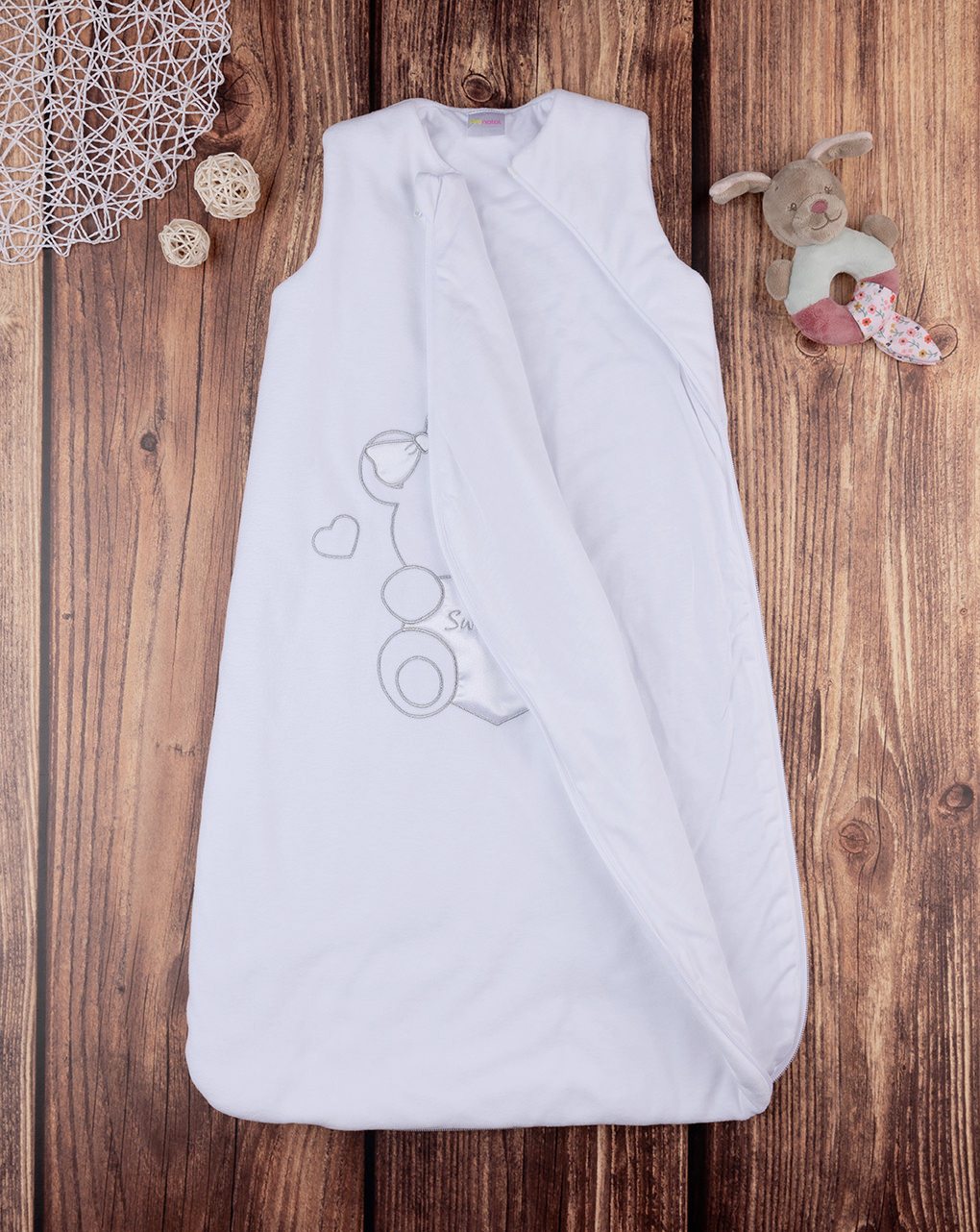 Sacco nanna unisex in ciniglia orsetto - tog 3,5