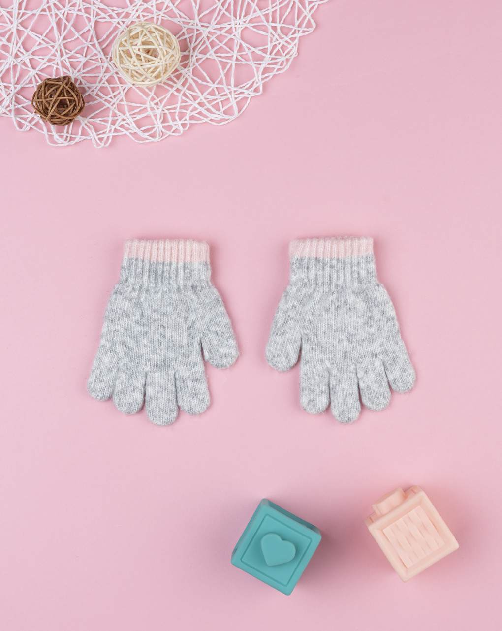 Guanti girigi bimba minnie