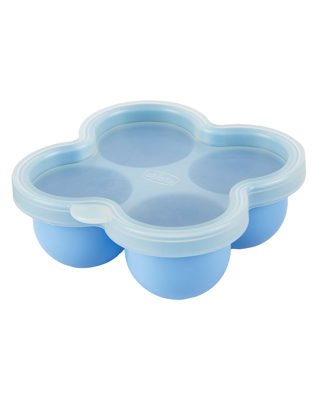 Contenitore multiporzione azzurro - chicco