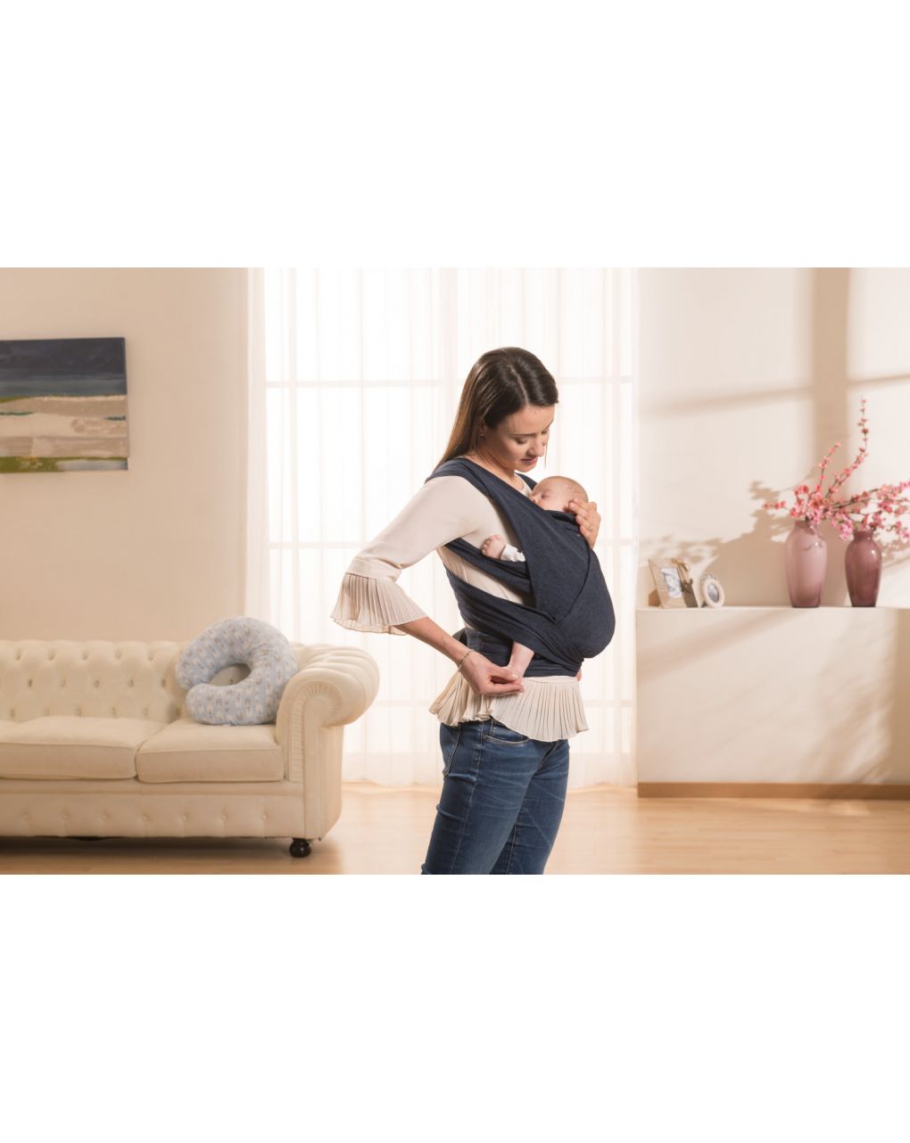 Portabebè comfyfit blu - boppy