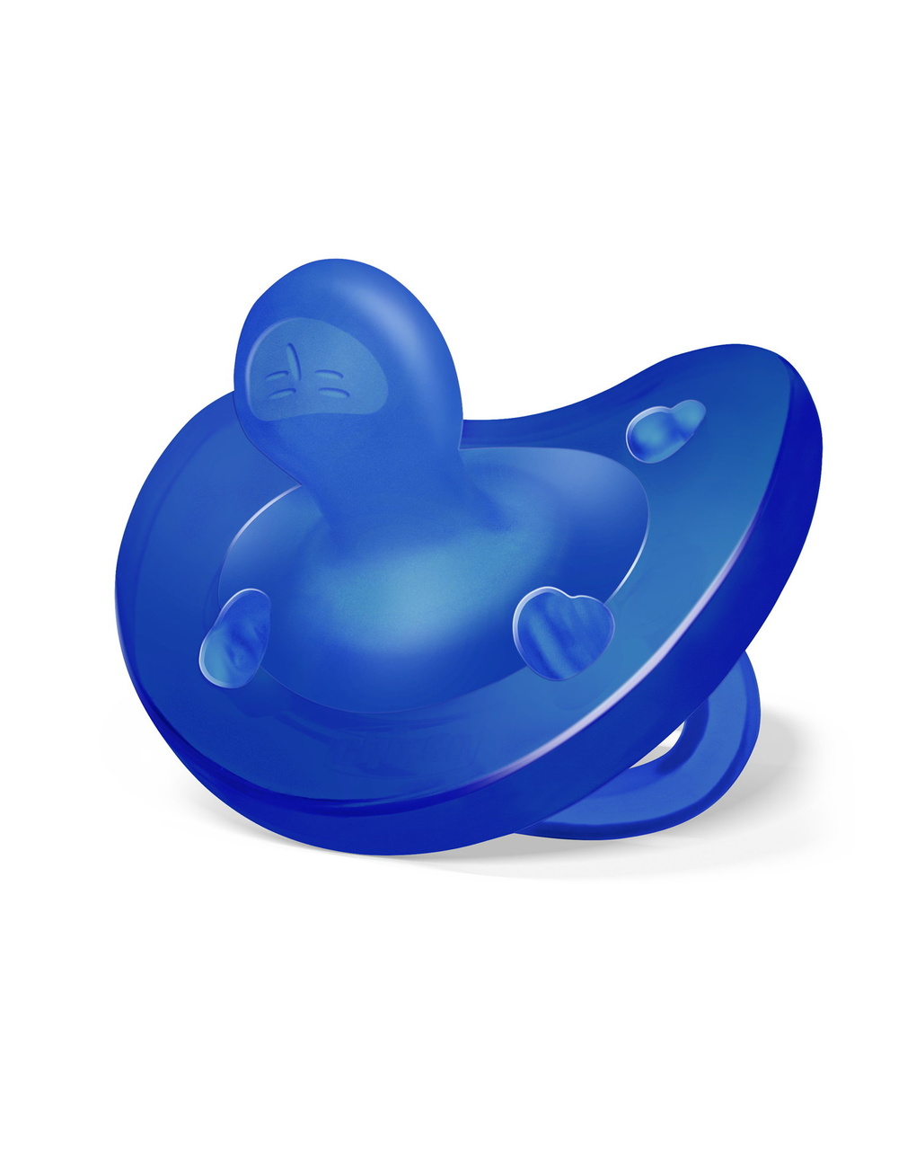 Gommotto physioforma blu/verde in silicone 2 pezzi| 16-36 mesi - chicco