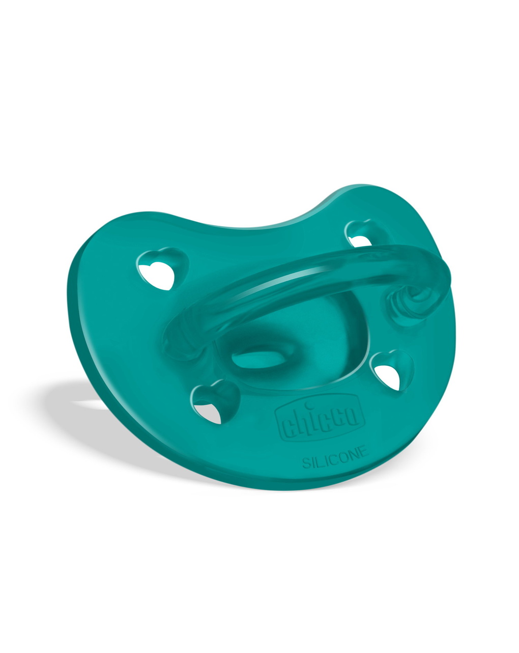 Gommotto physioforma blu/verde in silicone 2 pezzi| 16-36 mesi - chicco
