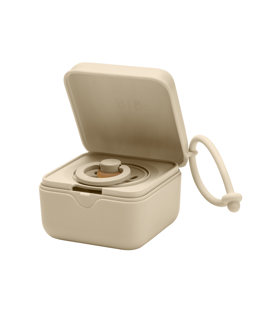 Scatola porta ciuccio vaniglia - bibs