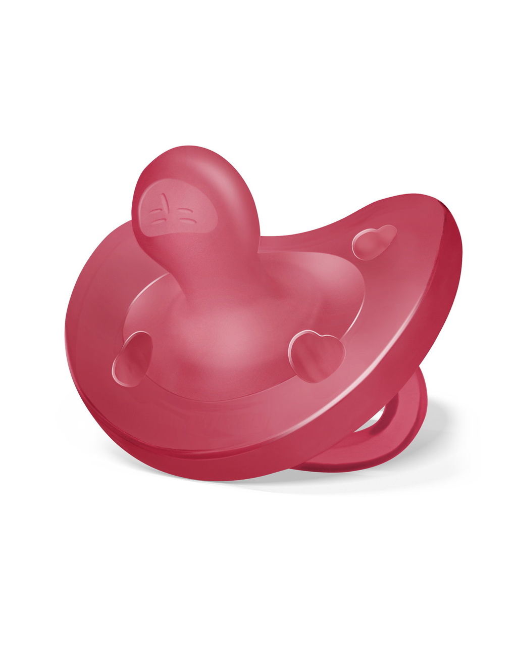 Gommotto silicone rosa 16-36 mesi 2 pezzi - chicco