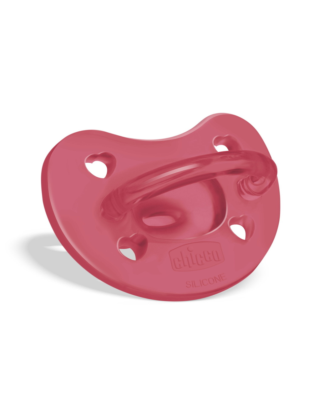 Gommotto silicone rosa 16-36 mesi 2 pezzi - chicco