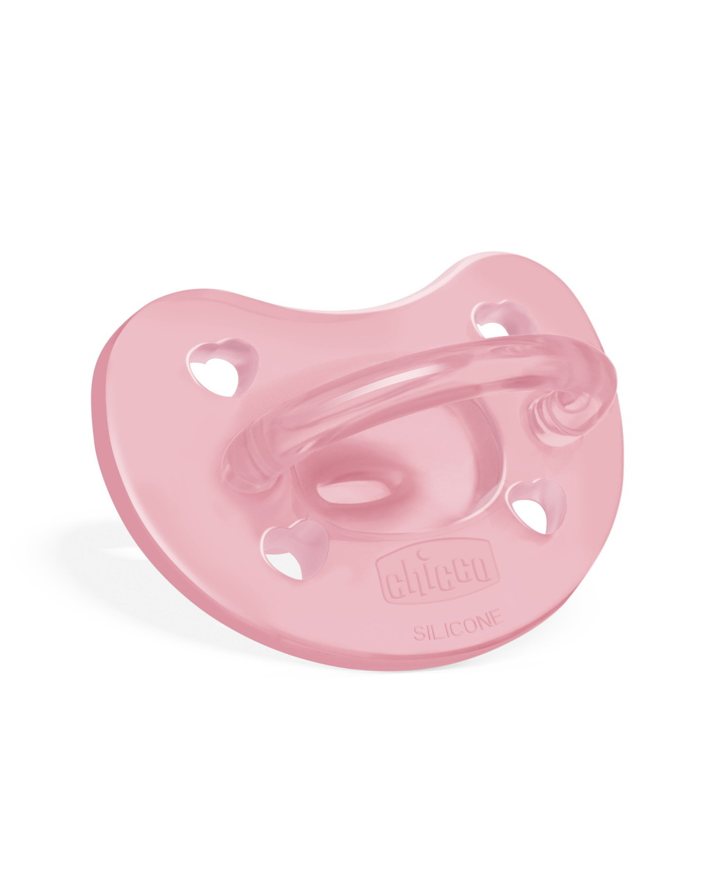 Gommotto physioforma rosa in silicone 2 pezzi | 6-16 mesi - chicco