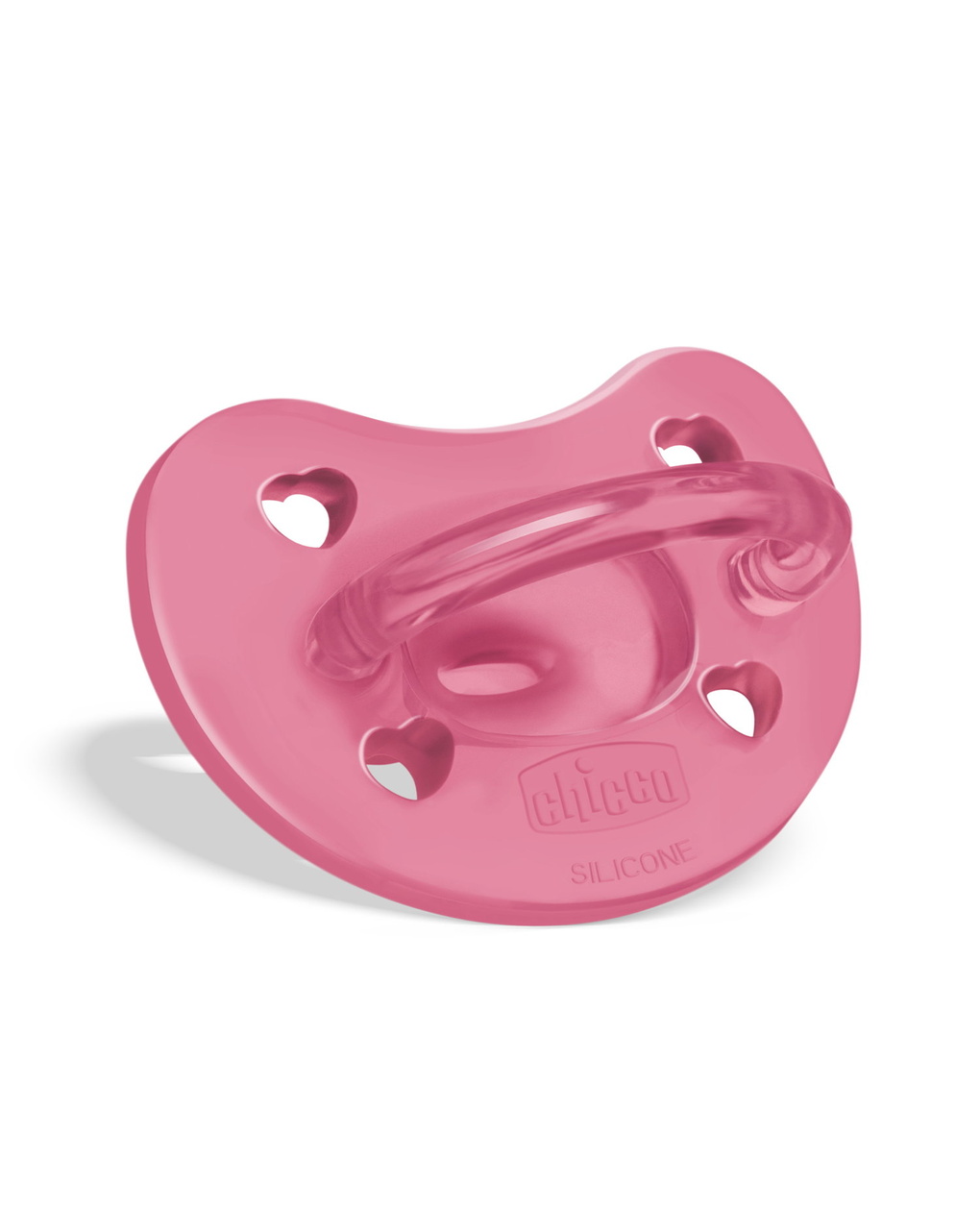 Gommotto silicone rosa 16-36 mesi 2 pezzi - chicco
