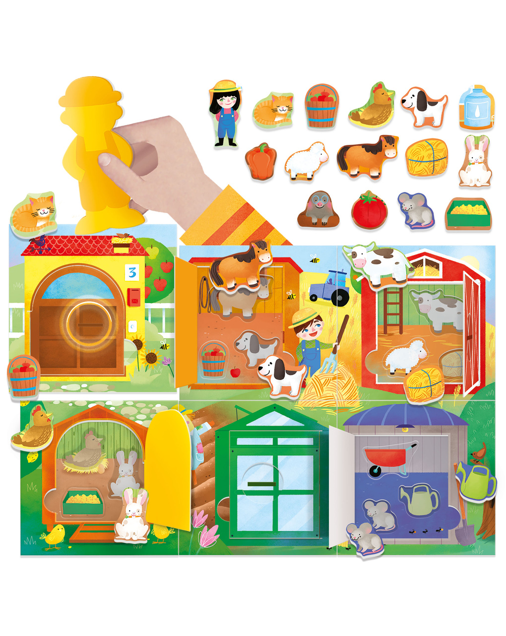 Fattoria apri e chiudi montessori – 2+  – headu