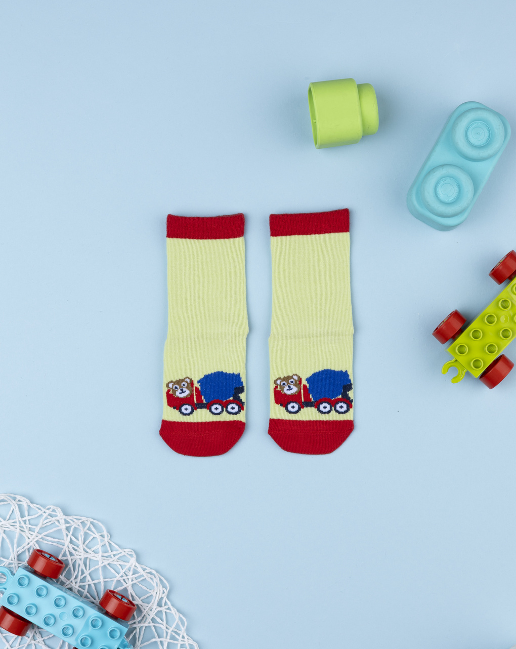 Antiscivolo bimbo orsi giallo