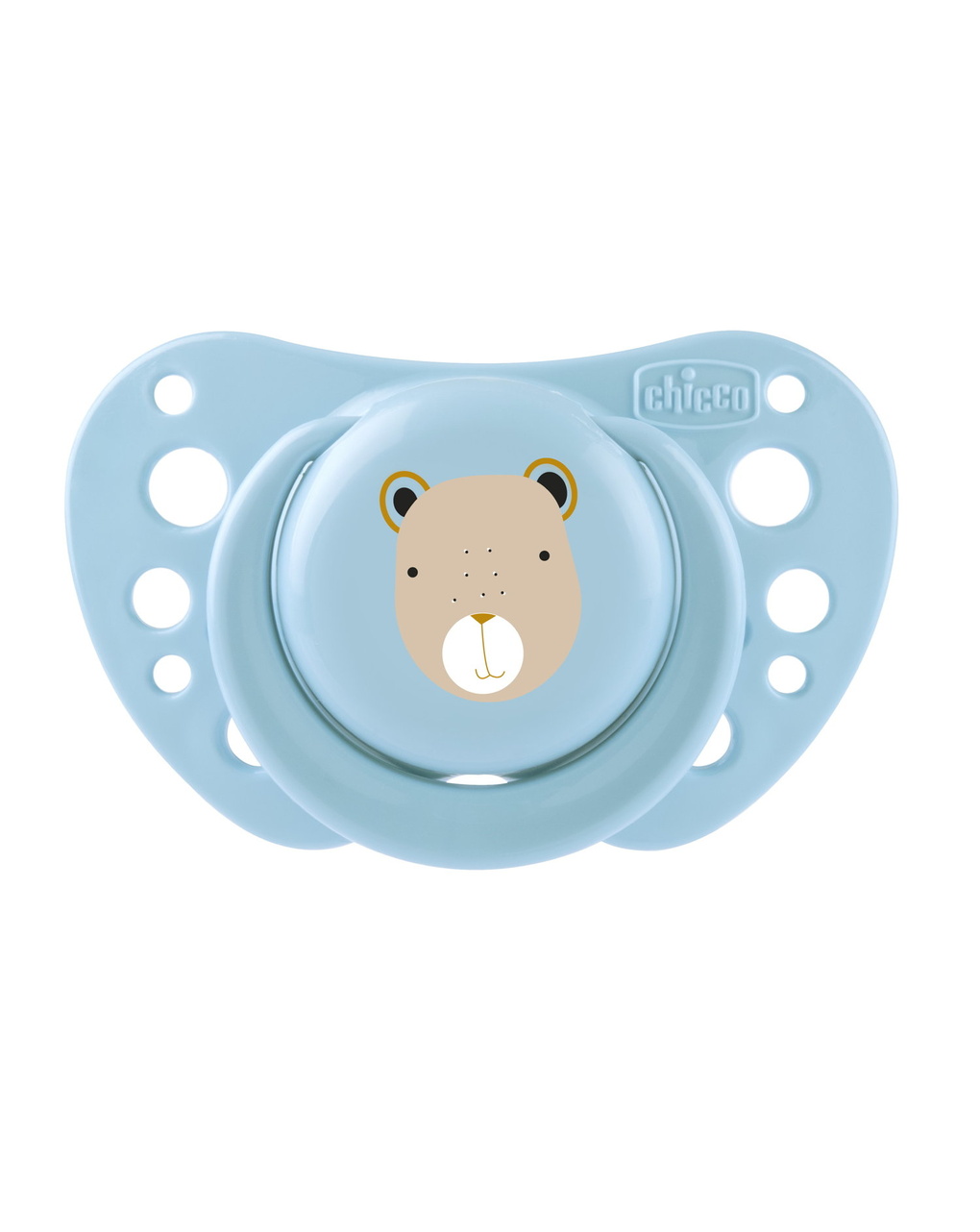 Physioforma air azzurro in silicone 2-6 mesi | 2 pezzi | chicco