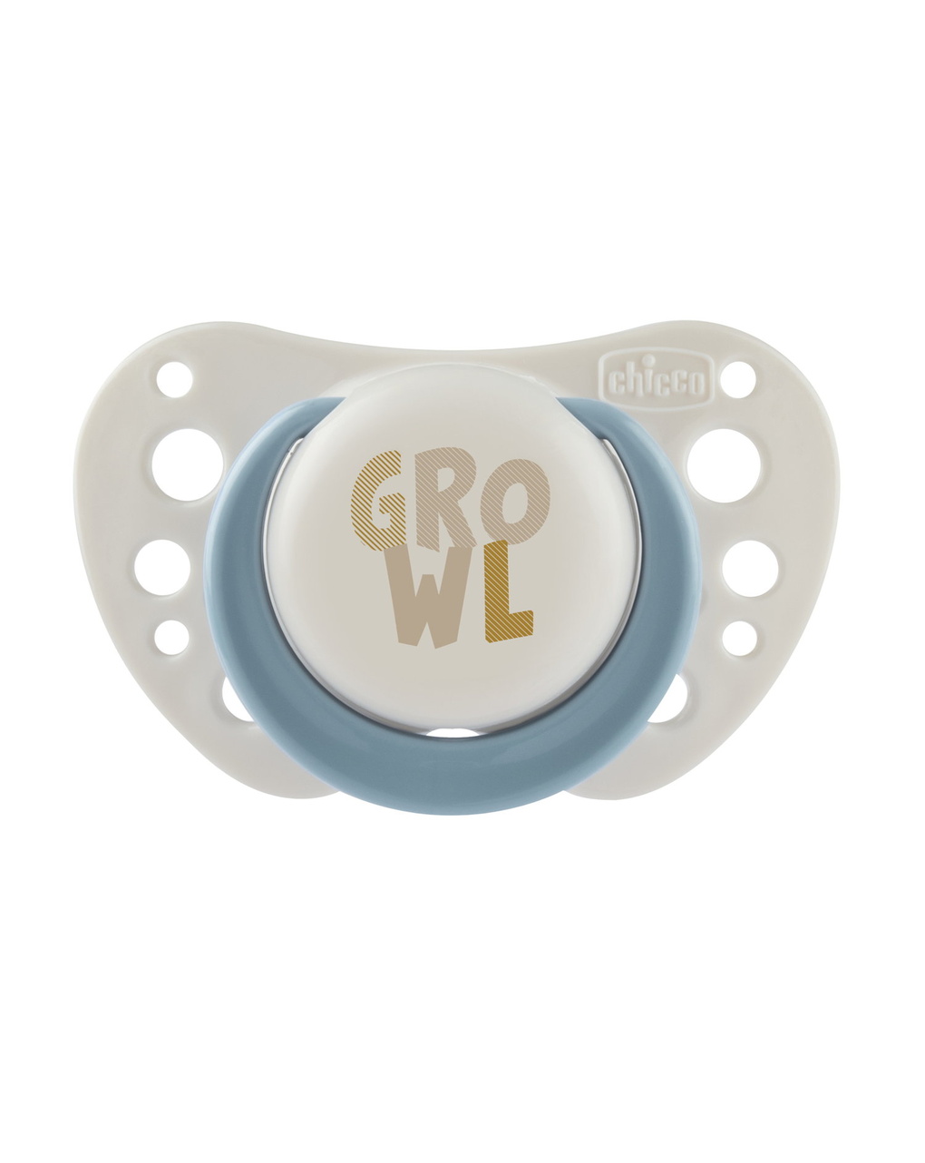 Physioforma air azzurro in silicone 2-6 mesi | 2 pezzi | chicco