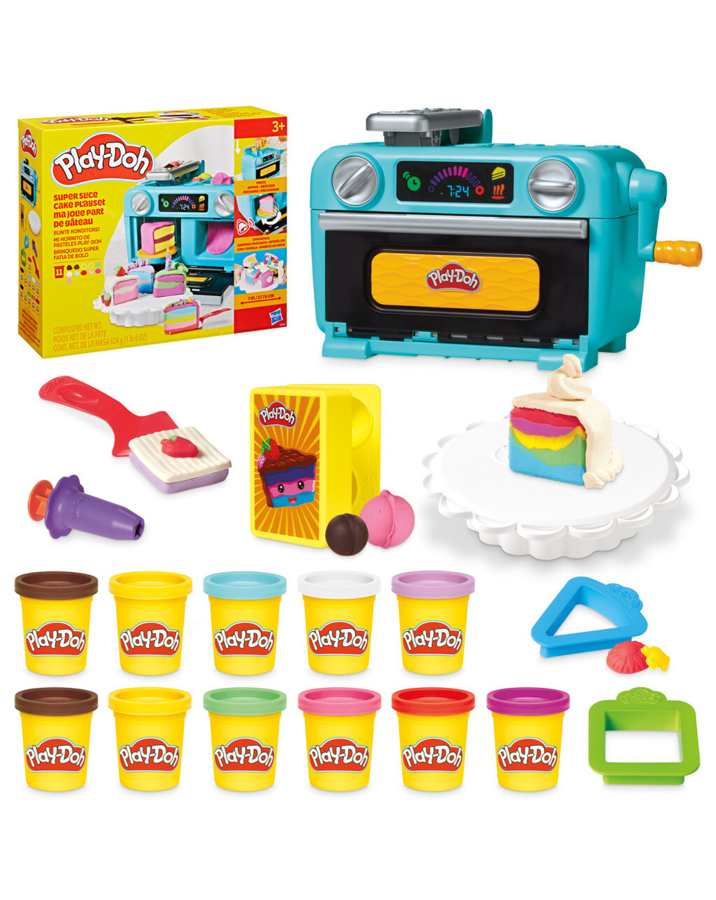 Play-doh playset torta fantasia