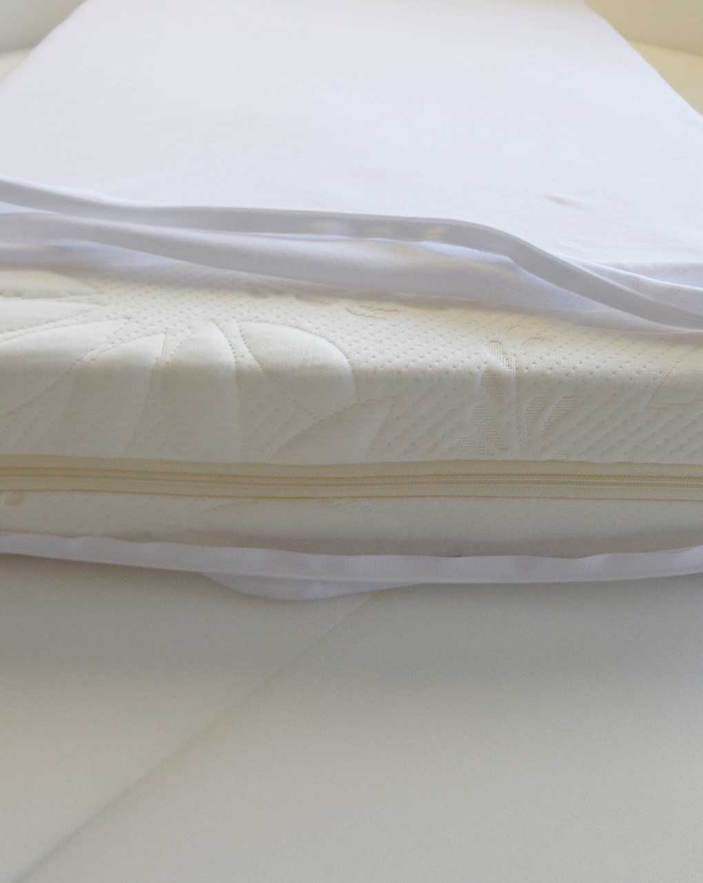 Coprimaterasso a sacco con cerniera per letto - giordani