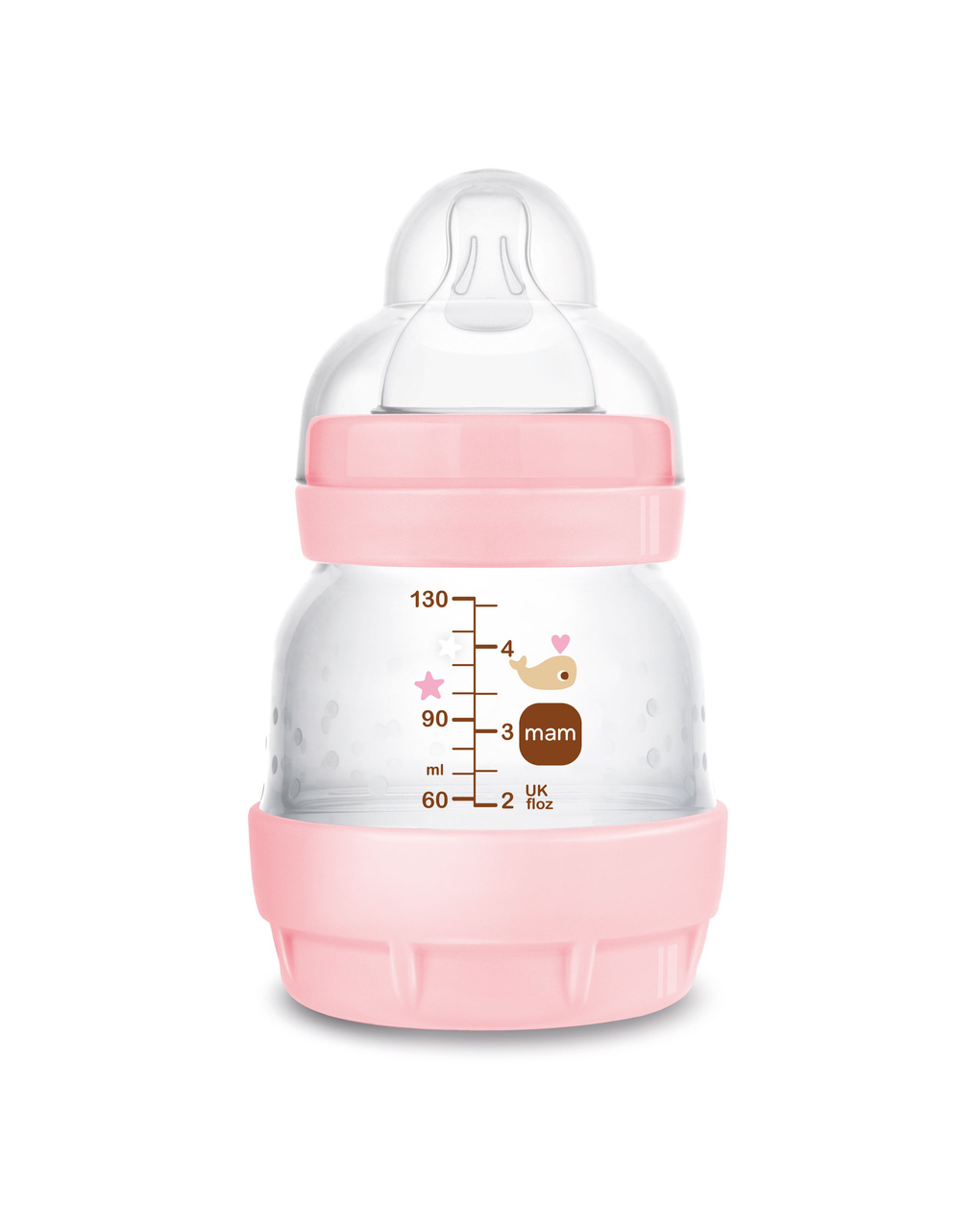 Biberon easy start ac 130ml rosa - mam