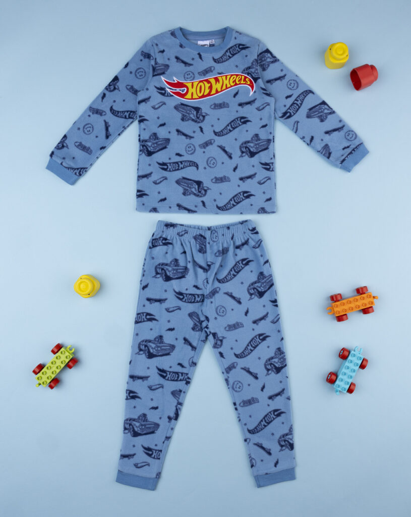 Pigiama Lungo Bambino – Scritta Eat Game Sleep Repeat – Comodo E Originale - 4