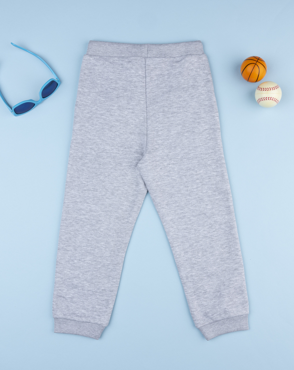 Pantaloni in felpa bambino grigio