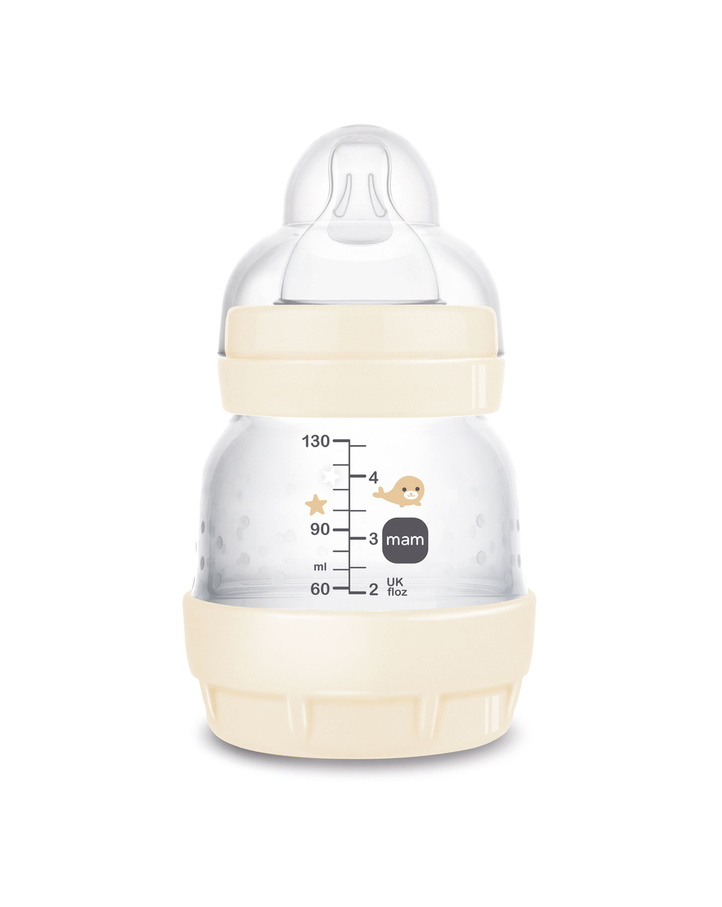 Biberon easy start ac 130ml beige - mam