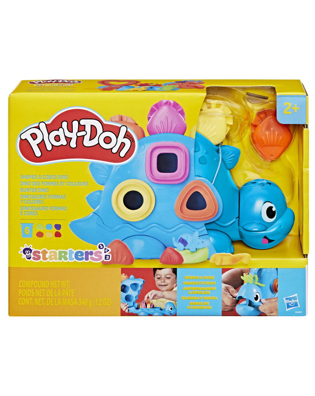 Play-doh il mio primo dino forme & colori