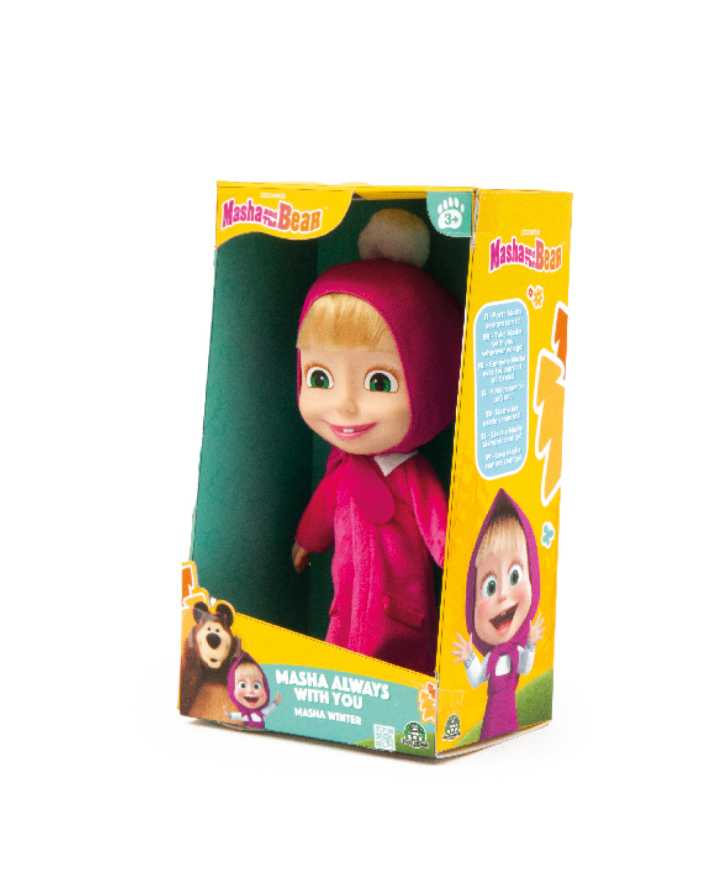 Bambola masha & orso -23 cm