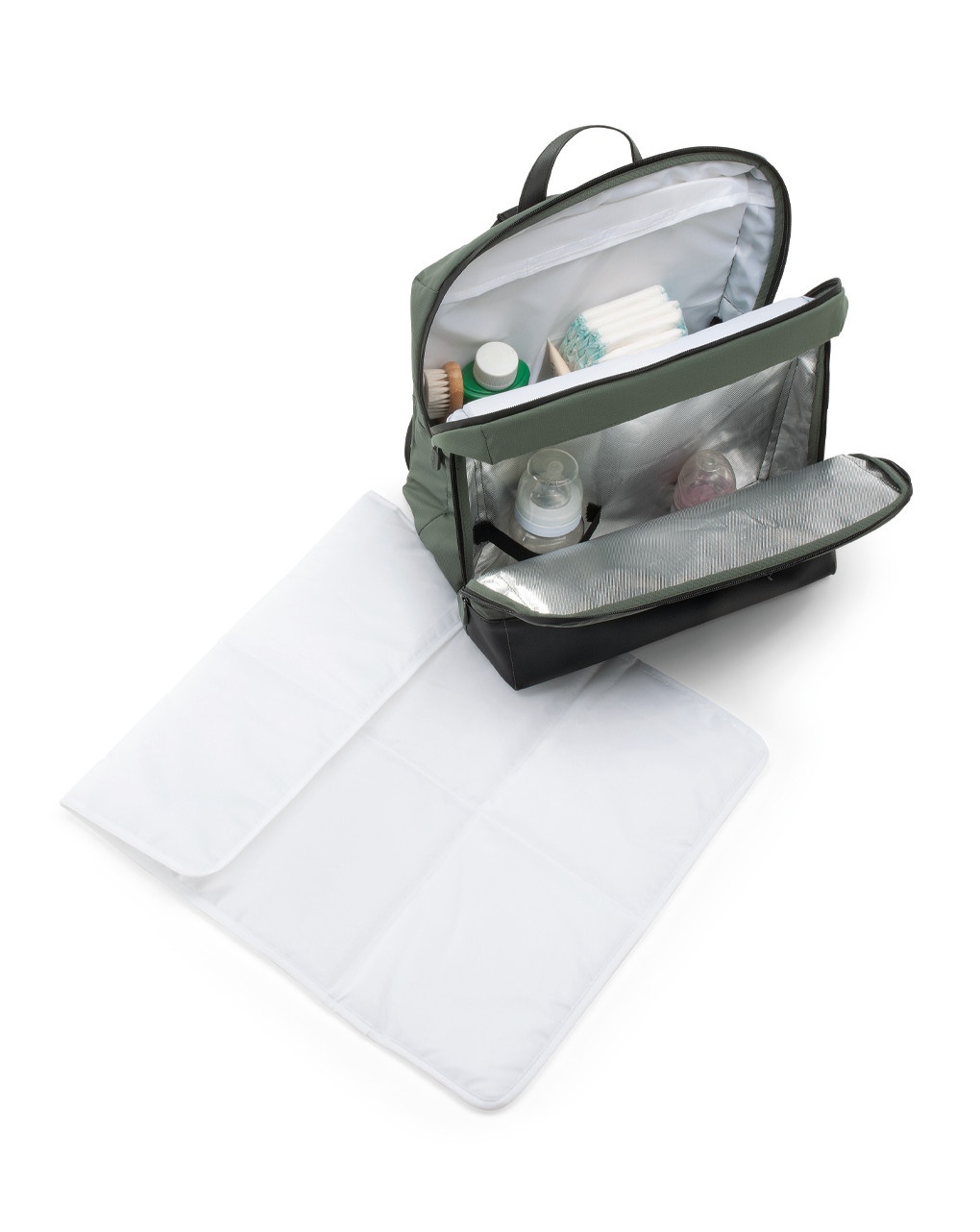 Borsa pretty colore olive - foppapedretti