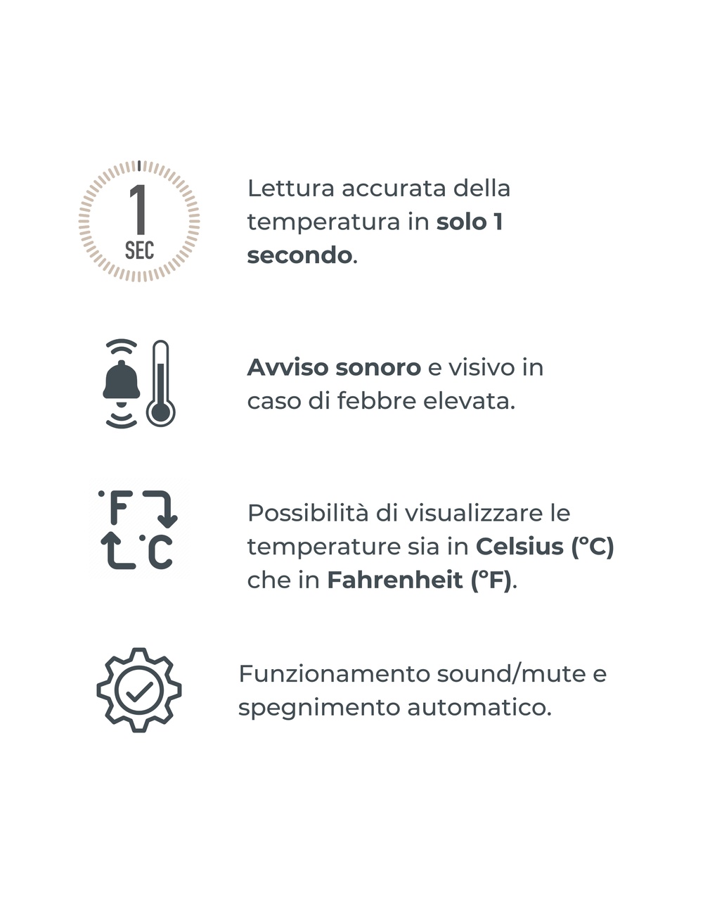 Termometro digitale frontale / auricolare 2075 - nuvita