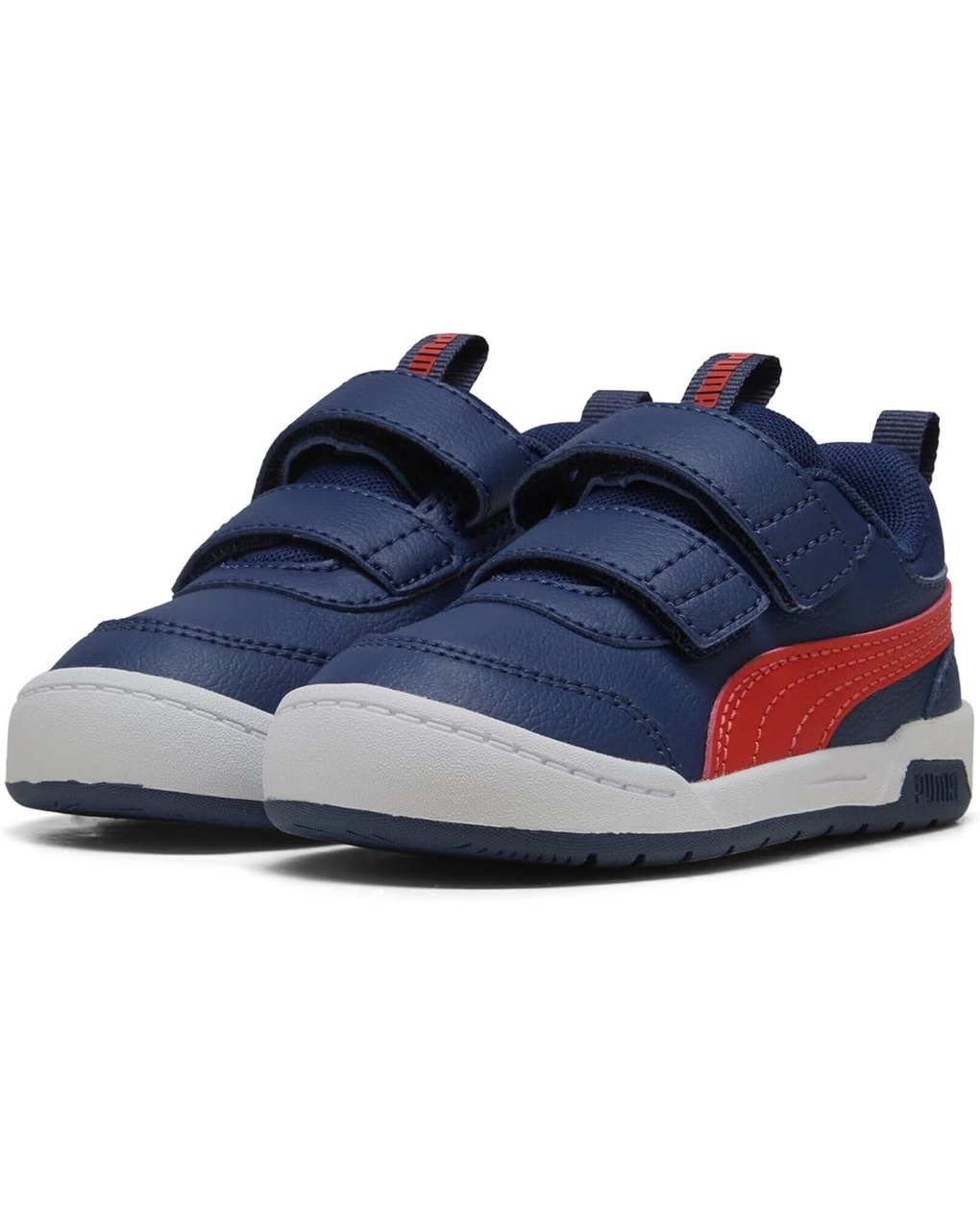 Sneakers puma bambino multiflex blu/rosso
