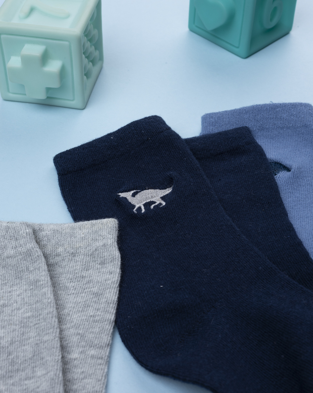 Pack 4 gambaletti bambino dinosauri