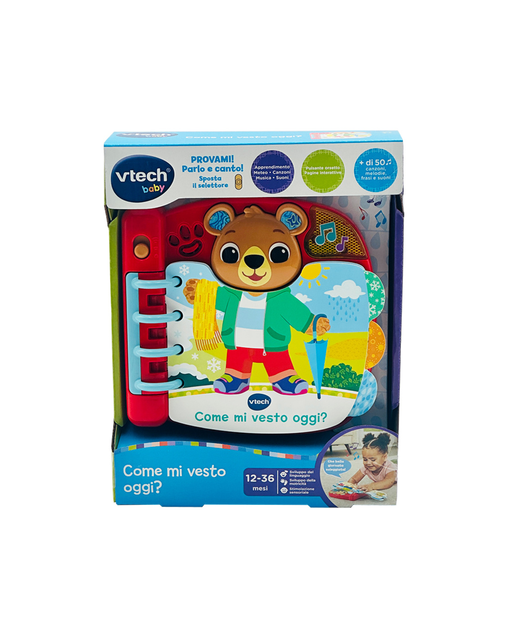 Libro interattivo come mi vesto oggi? – 12+ mesi – vtech