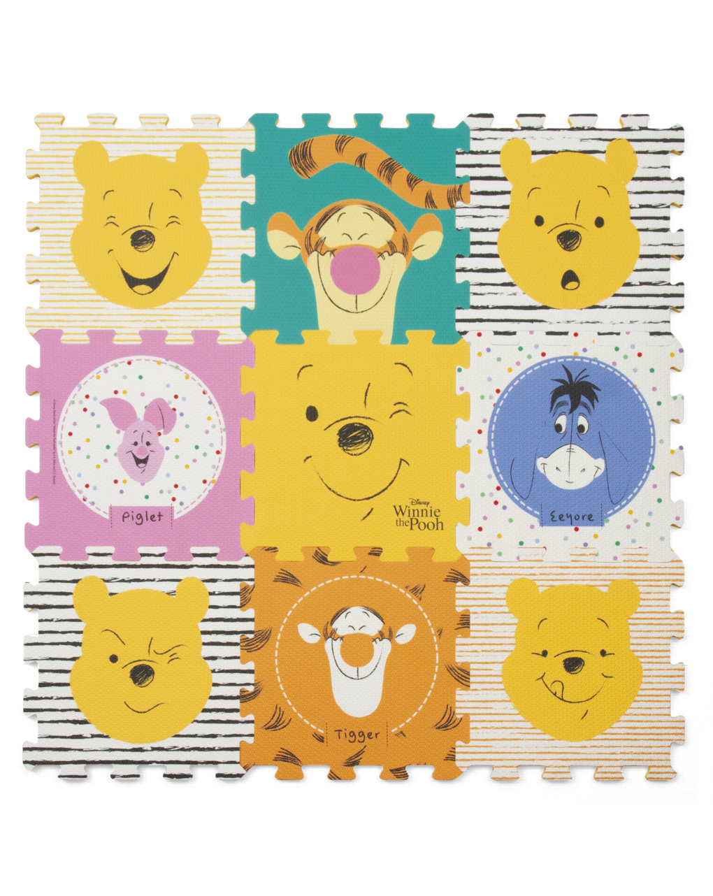 Tappeto puzzle disney winnie the pooh