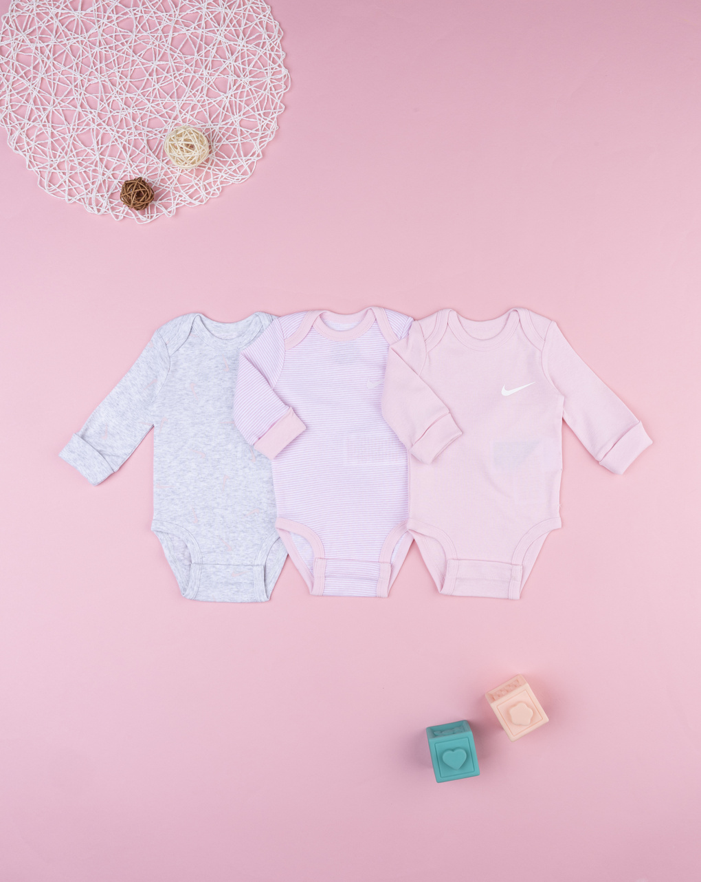 Pack 3 body nike bimba