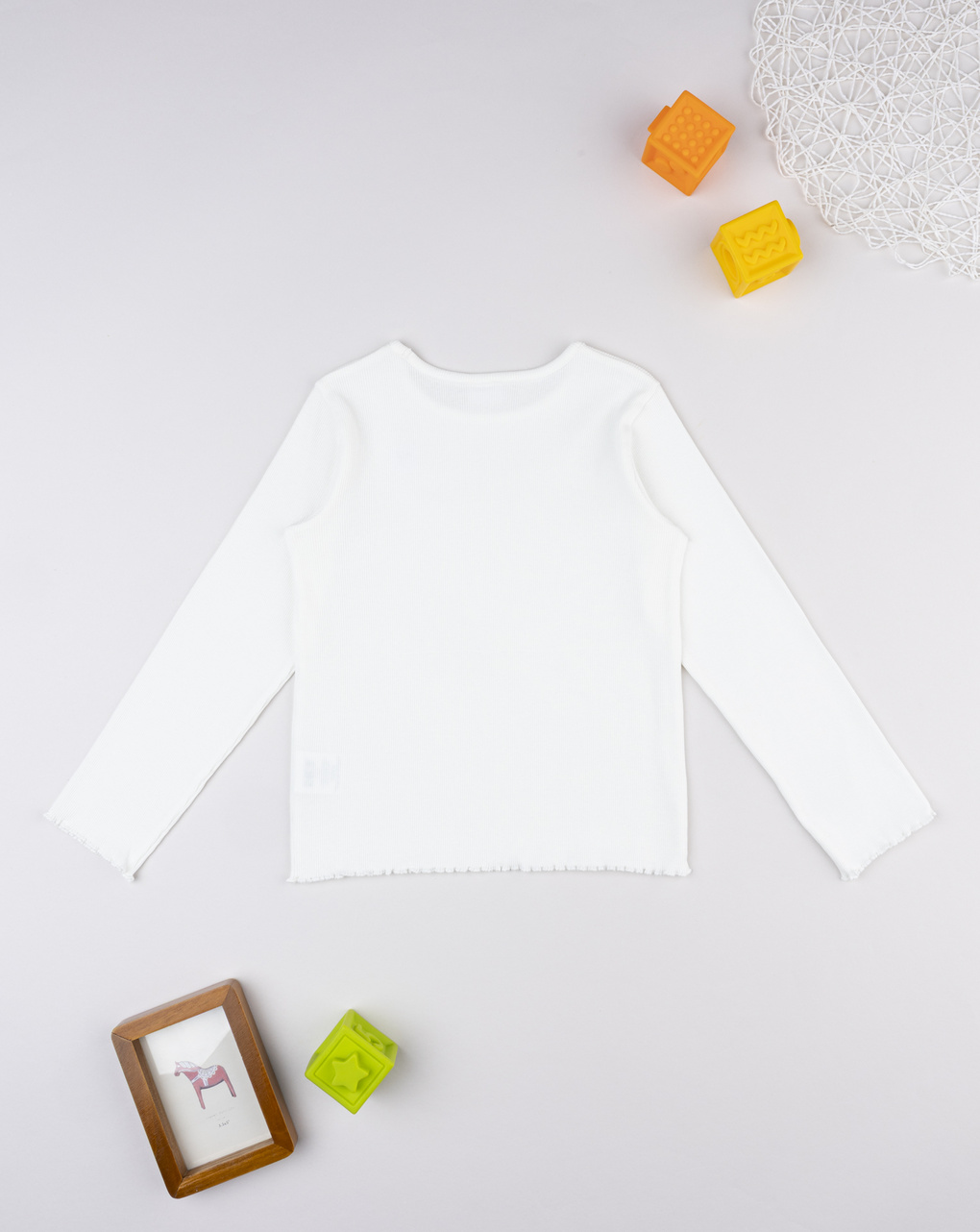 T-shirt bianca bambina