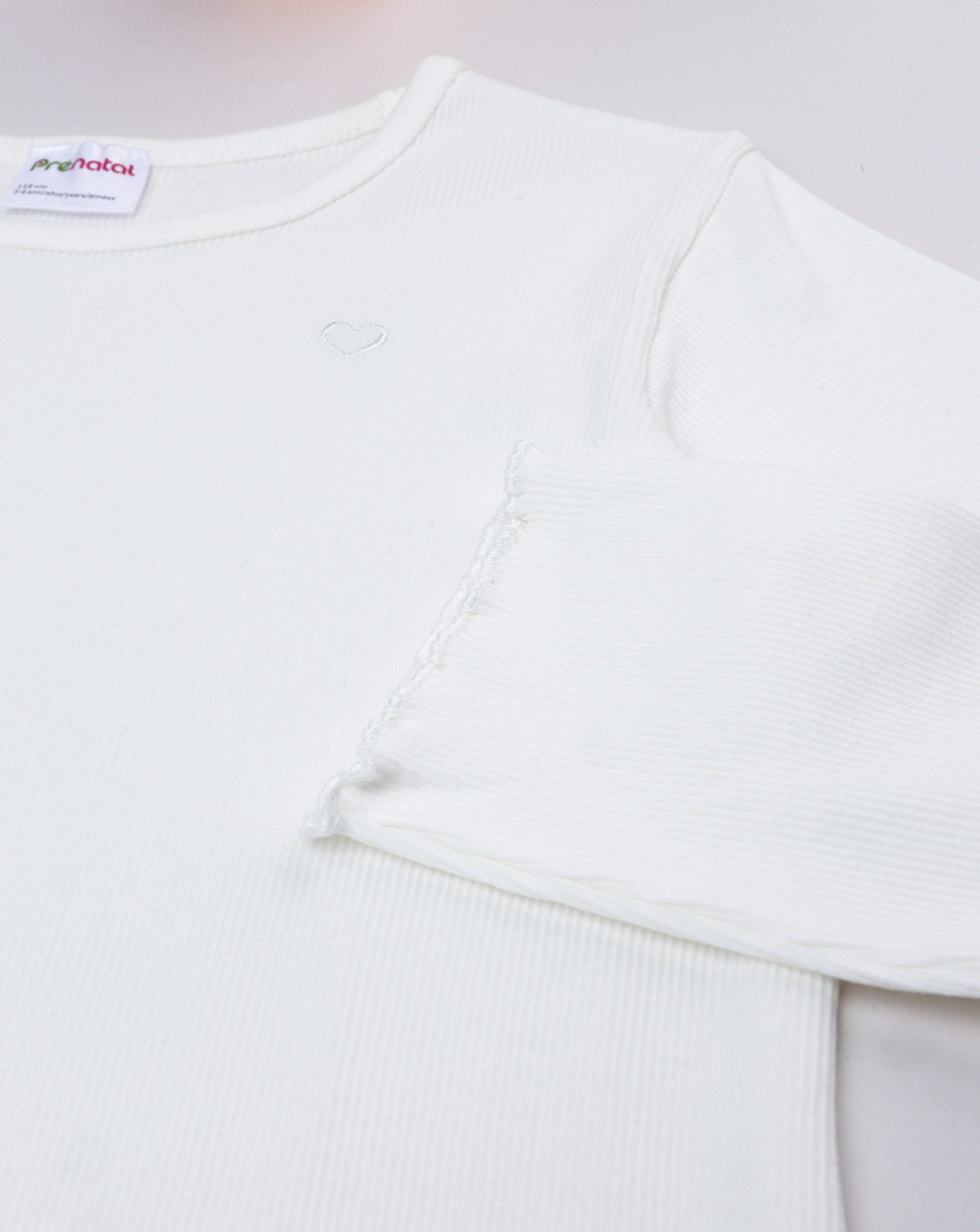 T-shirt bianca bambina