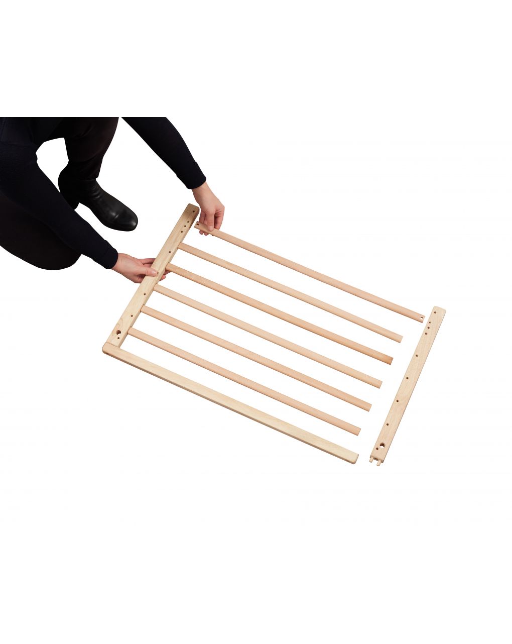 Deco pop cancelletto legno naturale babymoov - badabulle