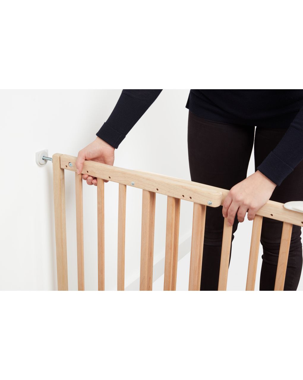 Deco pop cancelletto legno naturale babymoov - badabulle