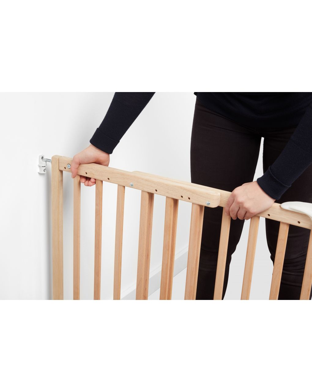 Deco pop cancelletto legno naturale babymoov - badabulle