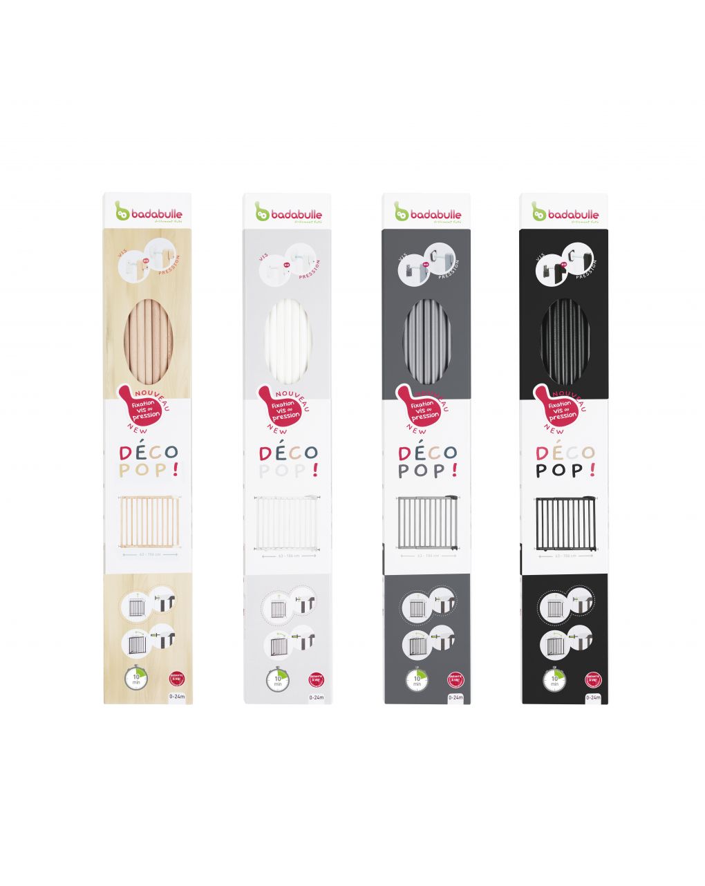 Deco pop cancelletto legno naturale babymoov - badabulle